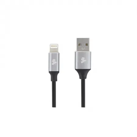 Cabo Lightning para USB A  2.0, 1,2 metro, Preto